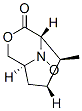 2,7-Methanoisoxazolo[3,2-c][1,4]oxazin-4(2H)-one,tetrahydro-3-methyl-,(2S,3R,3aS,7S,8R)-(9CI) 结构式