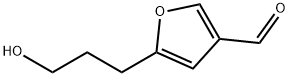 3-Furancarboxaldehyde, 5-(3-hydroxypropyl)- (9CI) Structure