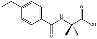 Alanine,  N-(4-ethylbenzoyl)-2-methyl- Structure