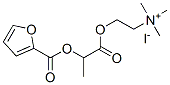 2-[2-(furan-2-carbonyloxy)propanoyloxy]ethyl-trimethyl-azanium iodide 结构式