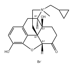 溴化甲基纳曲酮, 73232-52-7, 结构式