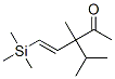 4-Penten-2-one, 3-methyl-3-(1-methylethyl)-5-(trimethylsilyl)-|