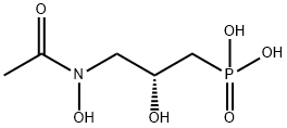 [(R)-3-(Acetylhydroxyamino)-2-hydroxypropyl]phosphonic acid,73240-15-0,结构式