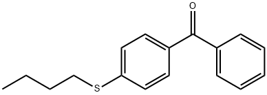 (4-(丁基硫代)苯基)(苯基)甲酮,73242-21-4,结构式