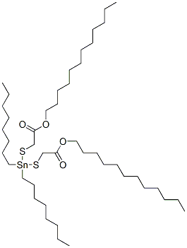 dodecyl 4,4-dioctyl-7-oxo-8-oxa-3,5-dithia-4-stannaicosanoate|