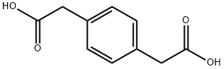 1,4-フェニレン二酢酸 化学構造式