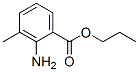 Benzoic acid, 2-amino-3-methyl-, propyl ester (9CI)|