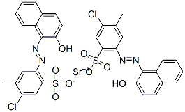 C.I. 15585:3|5-氯-2-[(2-羟基-1-萘基)偶氮]-4-甲基苯磺酸锶盐