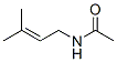 Acetamide, N-(3-methyl-2-buten-1-yl)- Structure