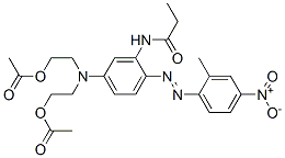 73287-49-7 N-[5-[Bis[2-(acetyloxy)ethyl]amino]-2-[(2-methyl-4-nitrophenyl)azo]phenyl]propanamide