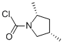 1-Pyrrolidinecarbonyl chloride, 2,4-dimethyl-, cis- (9CI)|