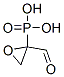 Phosphonic acid, (2-formyloxiranyl)- (9CI) Structure