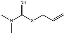 Carbamimidothioic acid, N,N-dimethyl-, 2-propenyl ester (9CI)|