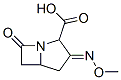 1-Azabicyclo[3.2.0]heptane-2-carboxylicacid,3-(methoxyimino)-7-oxo-, Structure