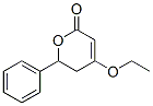 2H-Pyran-2-one,4-ethoxy-5,6-dihydro-6-phenyl-,(+)-(9CI) 结构式