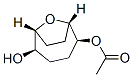 9-Oxabicyclo[4.2.1]nonane-2,5-diol,monoacetate,(1S,2S,5R,6R)-(9CI) Structure