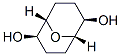 9-Oxabicyclo[3.3.1]nonane-2,6-diol, (1S,2R,5S,6R)- (9CI) Structure