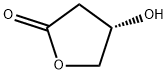 (S)-3-ヒドロキシ-γ-ブチロラクトン 化学構造式