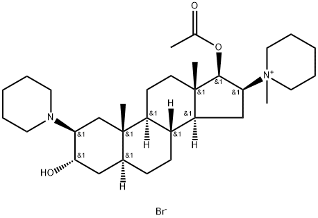 3-Desacetyl Vecuronium Structure