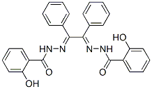 diphenylglyoxal bis(2-hydroxybenzoyl hydrazone)|