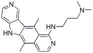 1-(gamma-Dimethylaminopropylamino)-5,11-dimethyl-6H-dipyrido(4,3-b)(3, 4-f)indole [French]|