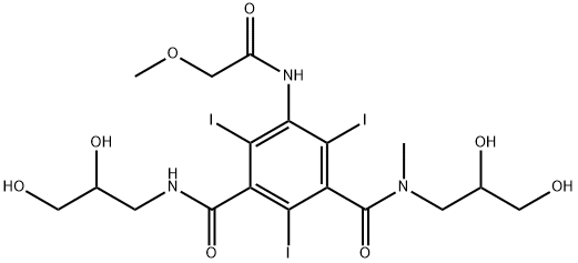 碘普罗胺, 73334-07-3, 结构式