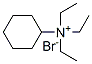 TRIETHYL CYCLOHEXYL AMMONIUM BROMIDE 结构式