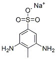 sodium 2,6-diaminotoluene-4-sulphonate 结构式