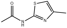 2-乙酰氨基-4-甲基噻唑,7336-51-8,结构式
