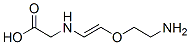 N-[2-(2-Aminoethoxy)ethenyl]glycine Structure