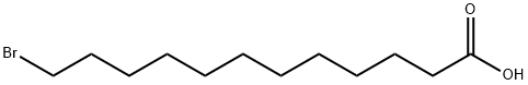12-溴十二烷酸, 73367-80-3, 结构式