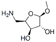 beta-D-Xylofuranoside, methyl 5-amino-5-deoxy- (9CI) 化学構造式