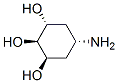 1,2,3-Cyclohexanetriol, 5-amino-, [1R-(1alpha,2alpha,3beta,5beta)]- (9CI) 化学構造式