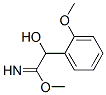 Benzeneethanimidic acid, alpha-hydroxy-2-methoxy-, methyl ester (9CI) 结构式