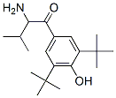 1-Butanone,  2-amino-1-[3,5-bis(1,1-dimethylethyl)-4-hydroxyphenyl]-3-methyl-|