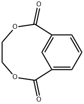 3,6-ジオキサビシクロ[6.3.1]ドデカ-1(12),8,10-トリエン-2,7-ジオン 化学構造式