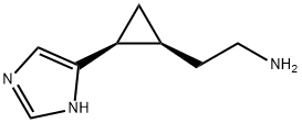 Cyclopropaneethanamine, 2-(1H-imidazol-4-yl)-, (1S,2S)- (9CI) 结构式