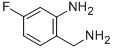 Benzenemethanamine, 2-amino-4-fluoro- (9CI) Structure