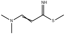 2-Propenimidothioicacid,3-(dimethylamino)-,methylester(9CI) 结构式