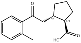 733740-52-8 TRANS-2-[2-(2-メチルフェニル)-2-オキソエチル]シクロペンタン-1-カルボン酸
