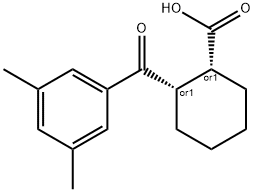 733742-69-3 CIS-2-(3,5-ジメチルベンゾイル)シクロヘキサン-1-カルボン酸