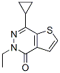 Thieno[2,3-d]pyridazin-4(5H)-one, 7-cyclopropyl-5-ethyl- (9CI)|