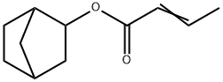 2-Butenoicacid,bicyclo[2.2.1]hept-2-ylester(9CI) 化学構造式