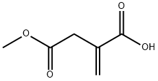 衣康酸单甲酯,7338-27-4,结构式