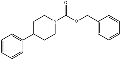 1-Piperidinecarboxylic acid, 4-phenyl-, phenylMethyl ester,733810-73-6,结构式