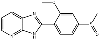 2-[2-METHOXY-4-(METHYLSULFINYL)PHENYL]-1H-IMIDAZO[4,5-B]PYRIDINE Struktur