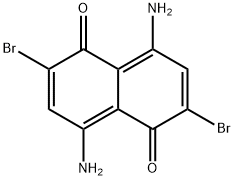 4,8-diamino-2,6-dibromo-1,5-naphthoquinone Struktur