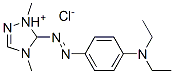 5-[[4-(diethylamino)phenyl]azo]-1,4-dimethyl-1H-1,2,4-triazolium chloride|