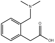 2-[(DIMETHYLAMINO)METHYL]-BENZENEACETIC ACID Structure