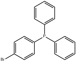 (4-bromophenyl)diphenylphosphine Struktur